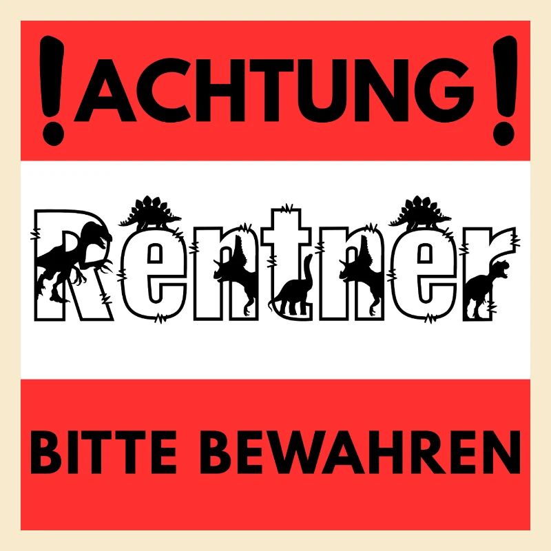 Achtung Rentner Design