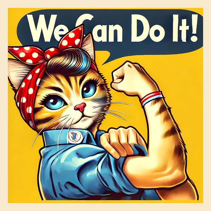 Empowered Kitty Rosie, liebe Katzen