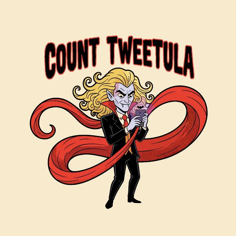 Vampir Twisted Meme Design