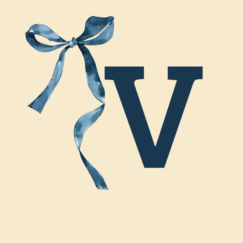 Monogram v gift idea