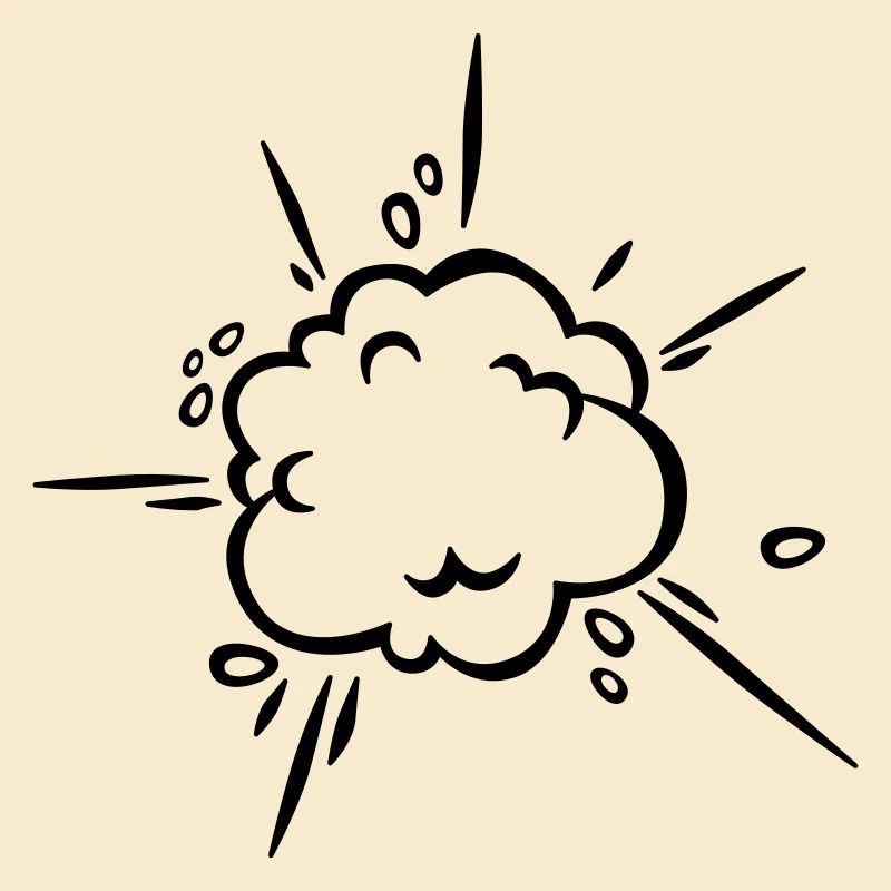 Comic Dust Cloud