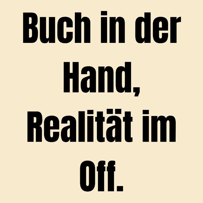 Buch in der Hand...