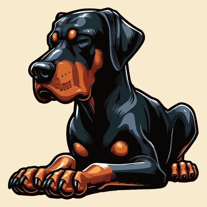 Doberman Doberman Propriétaire Doberman Lovers
