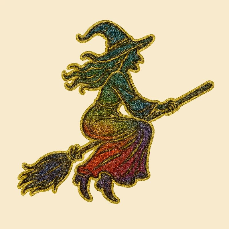Rainbow Witches' Flight