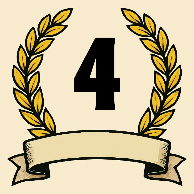 Golden Laurel Wreath 4