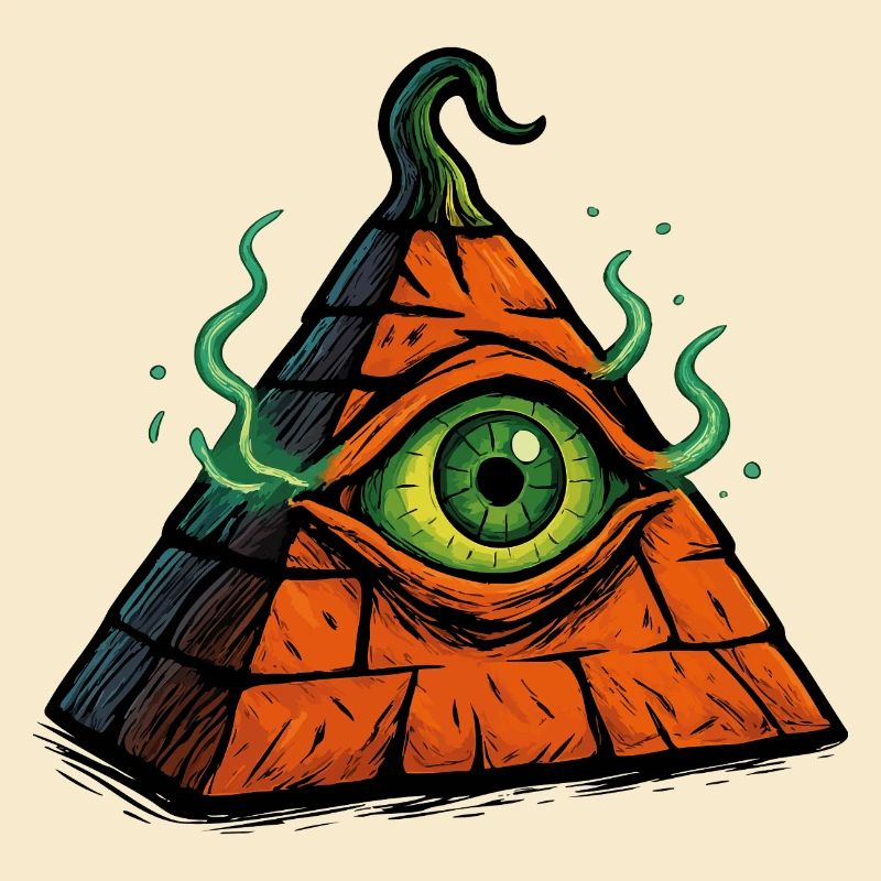 Pyramide d’Halloween – L’œil de la terreur