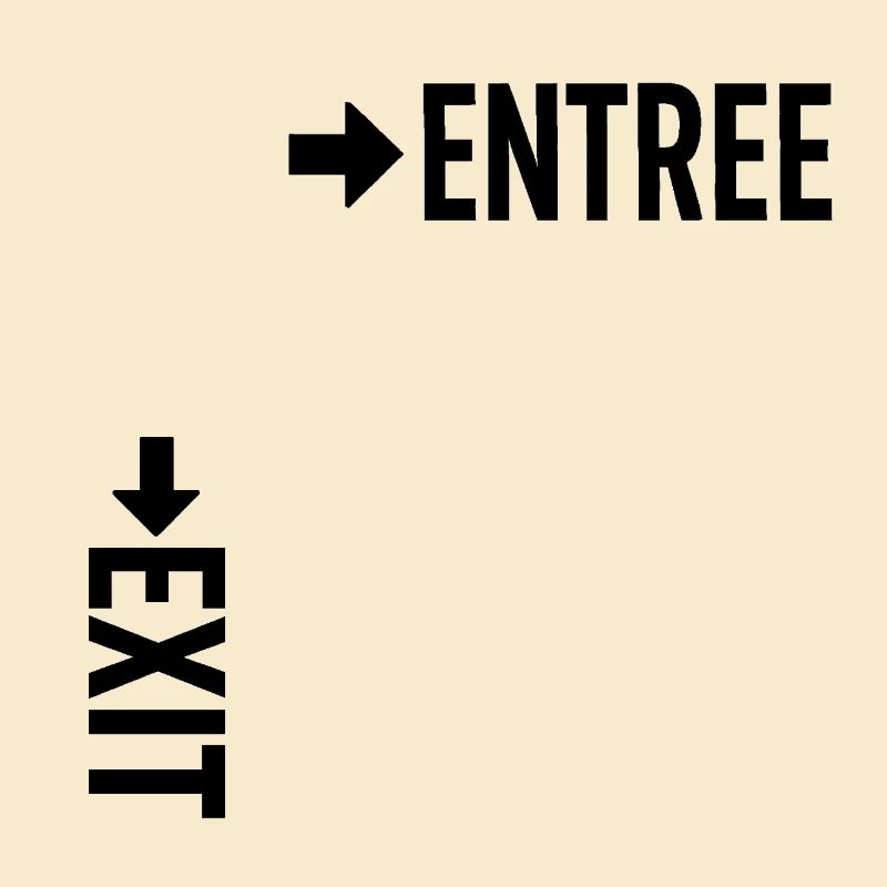 Entrée de sortie
