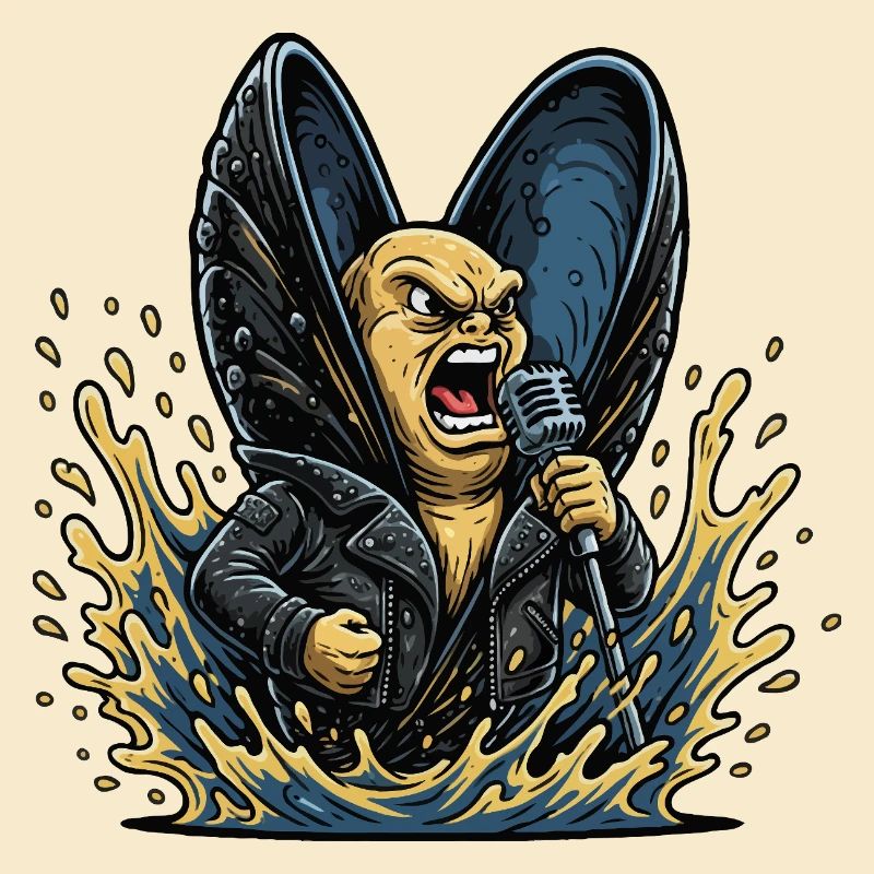 Mussel Rocker with Microphone