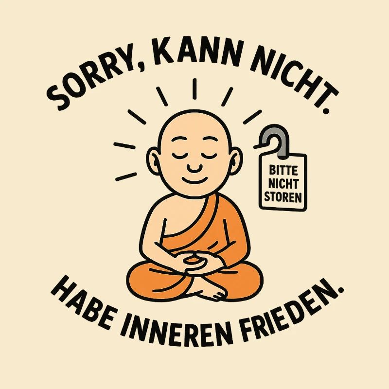 Inner Peace Monk Saying