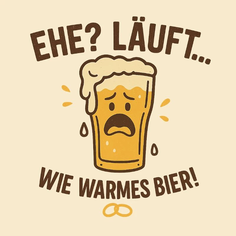 Ehe? Läuft wie warmes Bier
