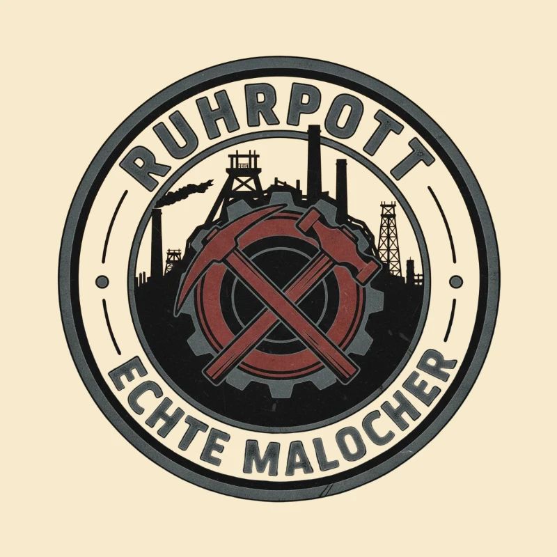 Ruhrpott Echte Malocher Patch