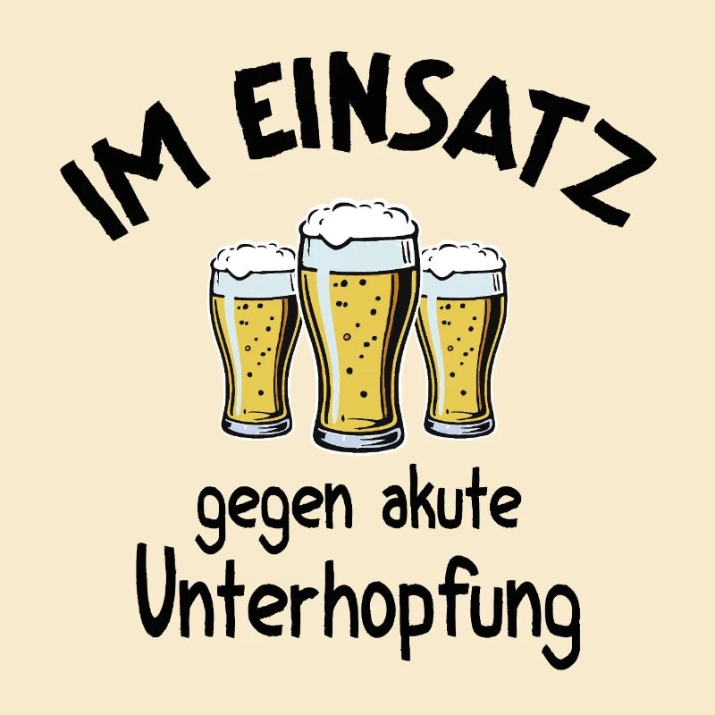 Beer slogan In action against acute underhopping