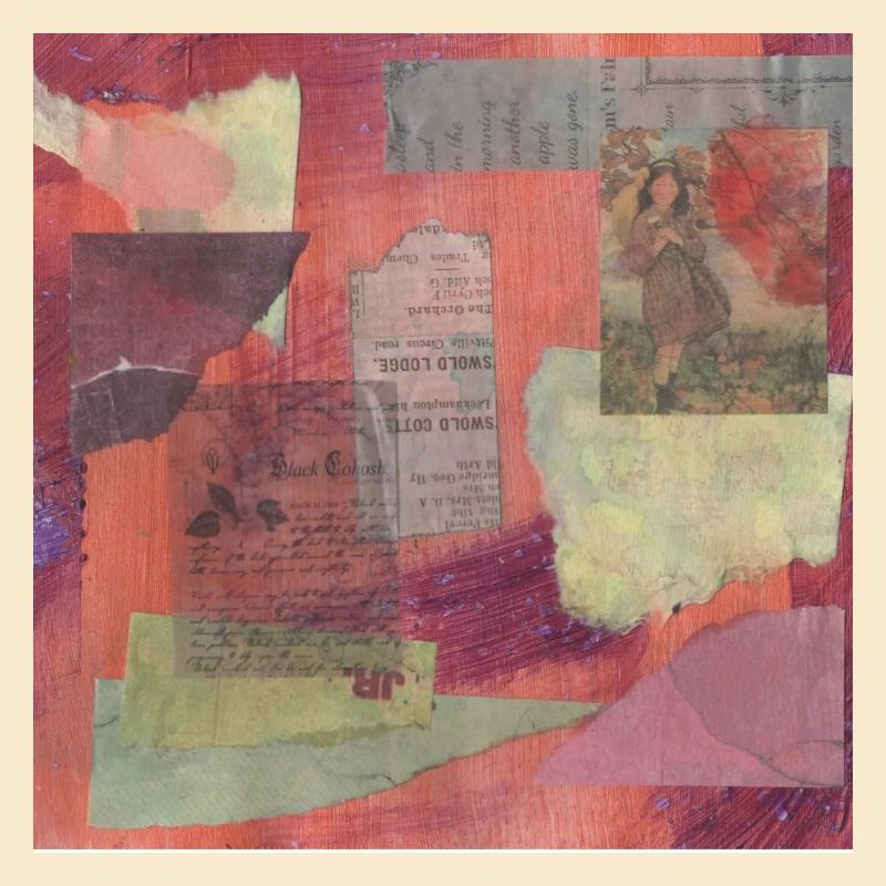 collage abstrait