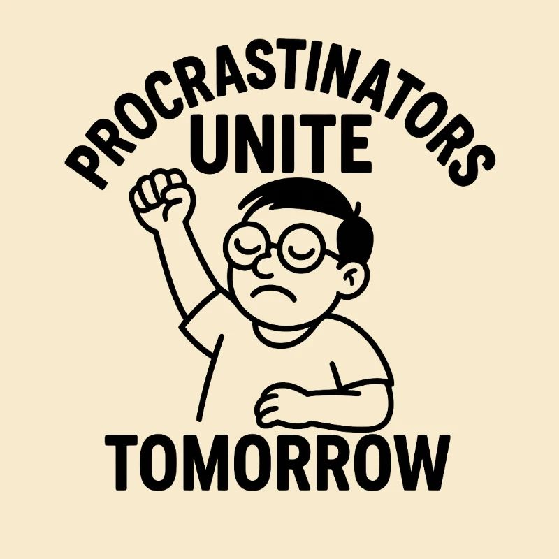 Prokrastination Unite Morgen