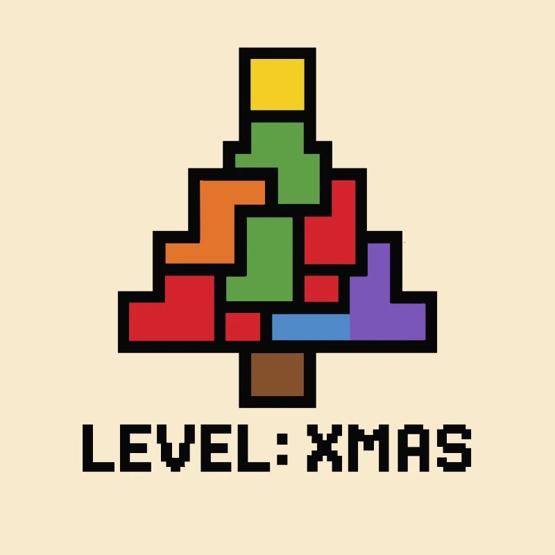 LevelXmas Pixelbaum