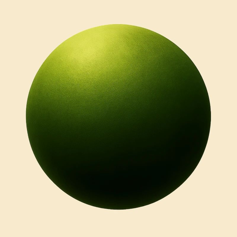 Smaragdkugel Lichtschatten
