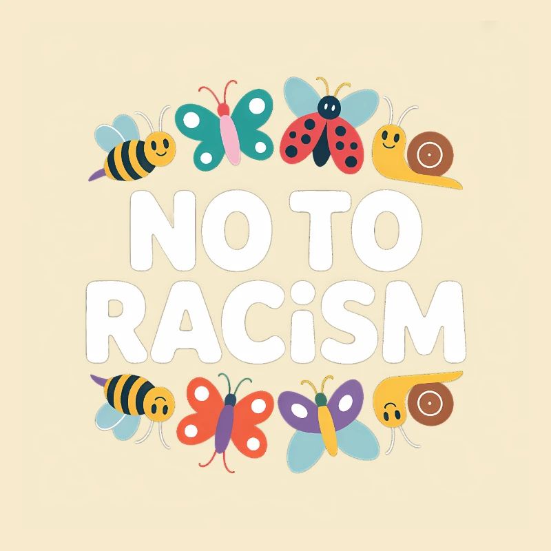 Non au racisme - Logo Cool Pride