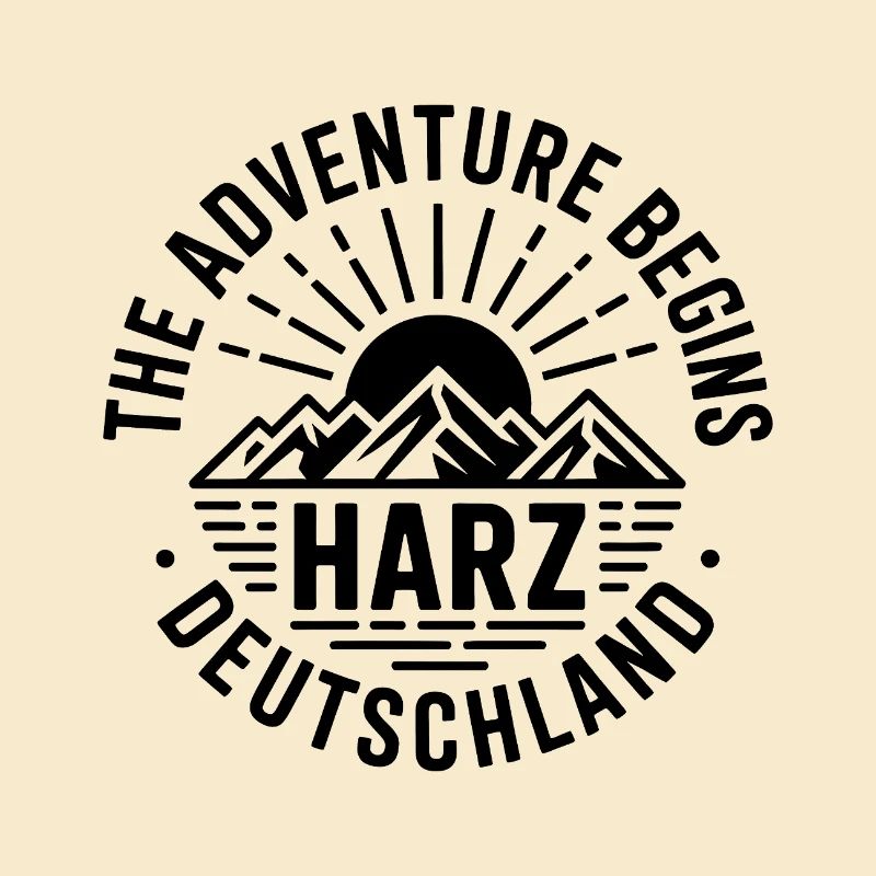 Harz - The Adventure begins - Souvenir Design