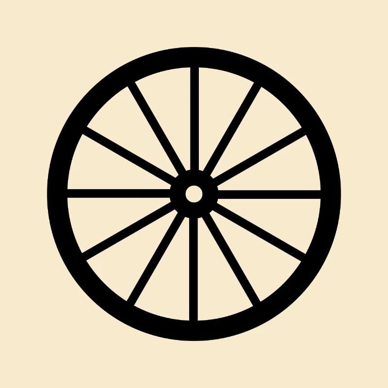 Roue de chariot