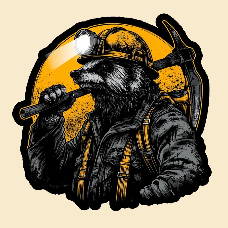 Conception du tunnel à charbon Miner Badger