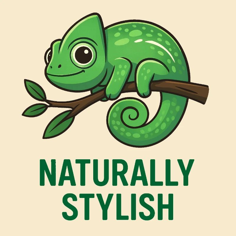 Caméléon élégant