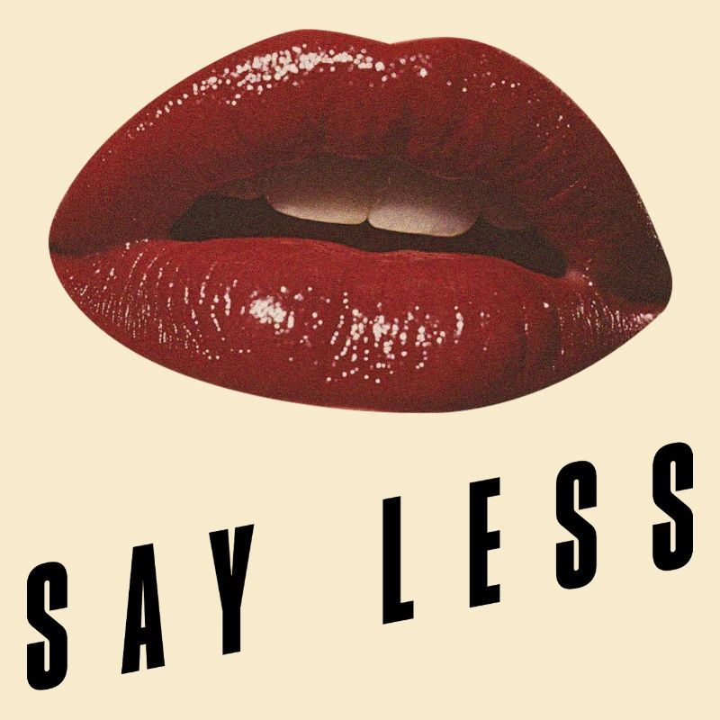 Red Lips Minimal – Bold Statement