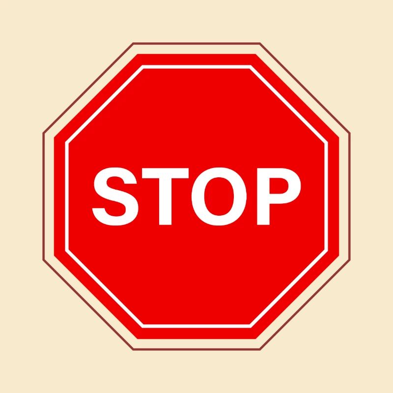 Panneau stop