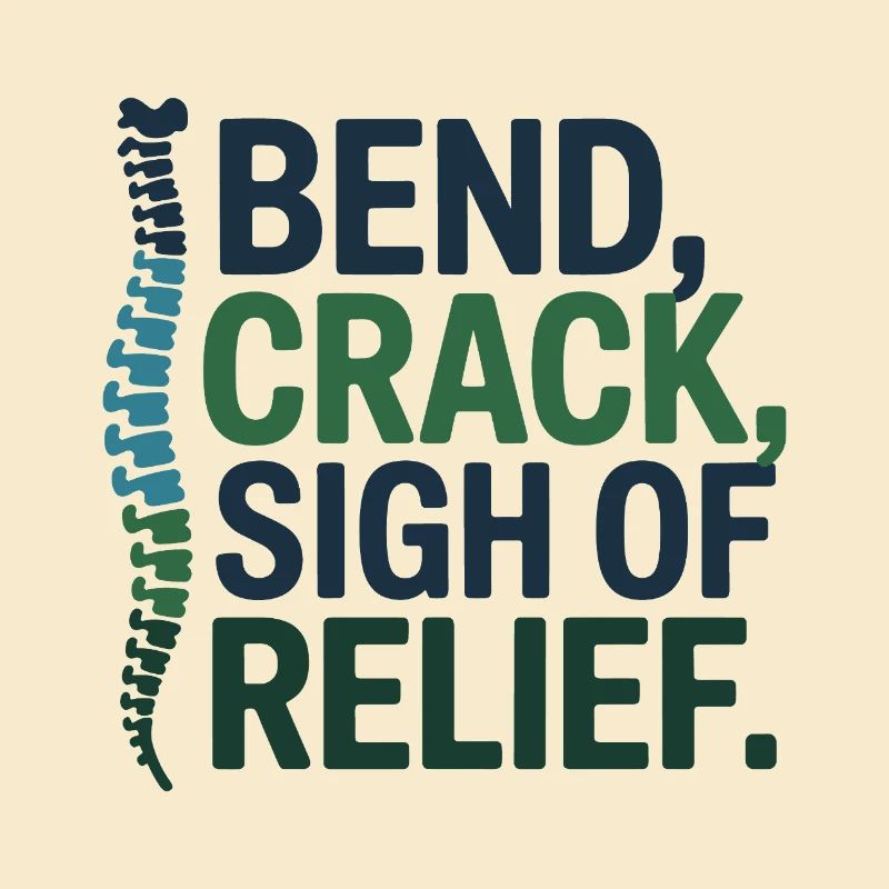 Chiropractor Bend Crack Sigh Of Relief 