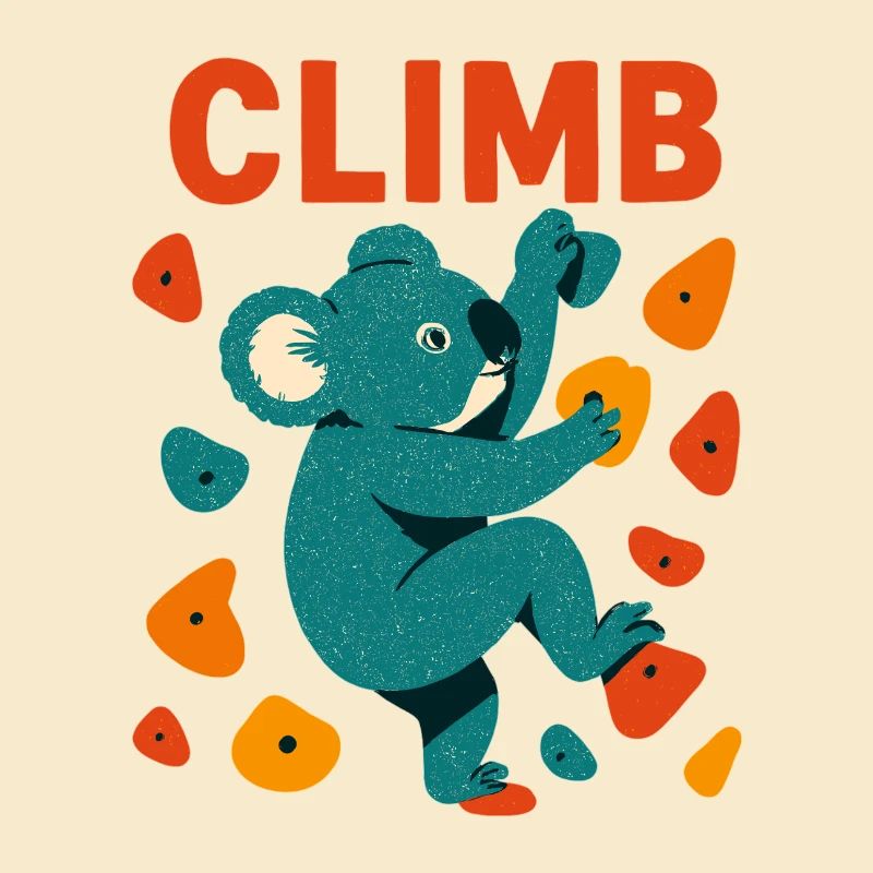 Bouldering Koala Koala Bear Climb Climbing Gift