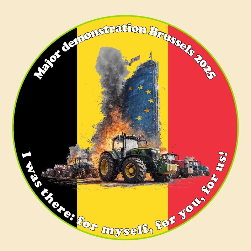 Farmers' protests in Brussels 2025