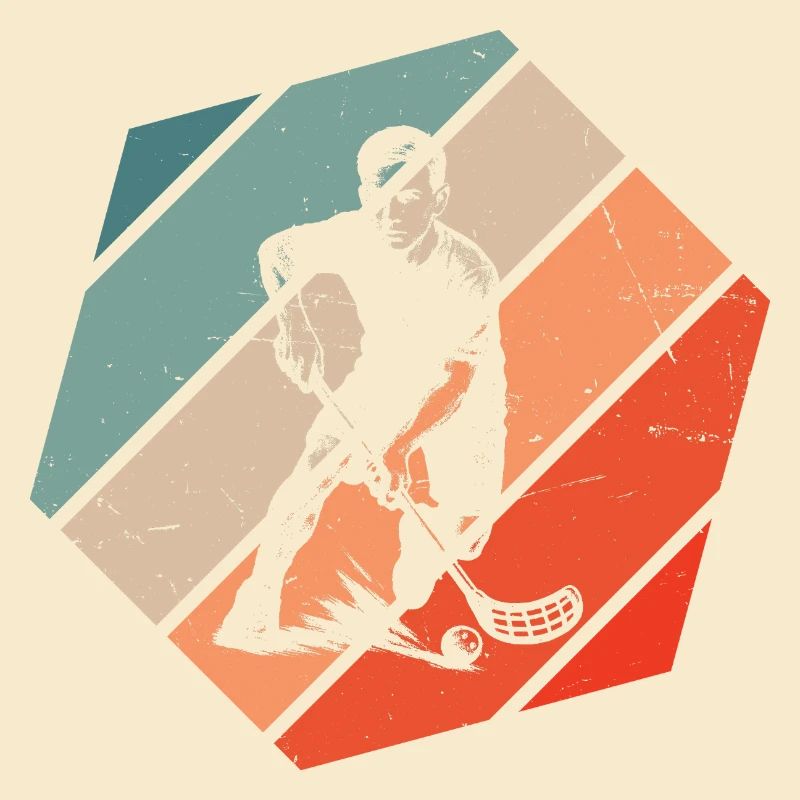 Compact floorball design for floorball
