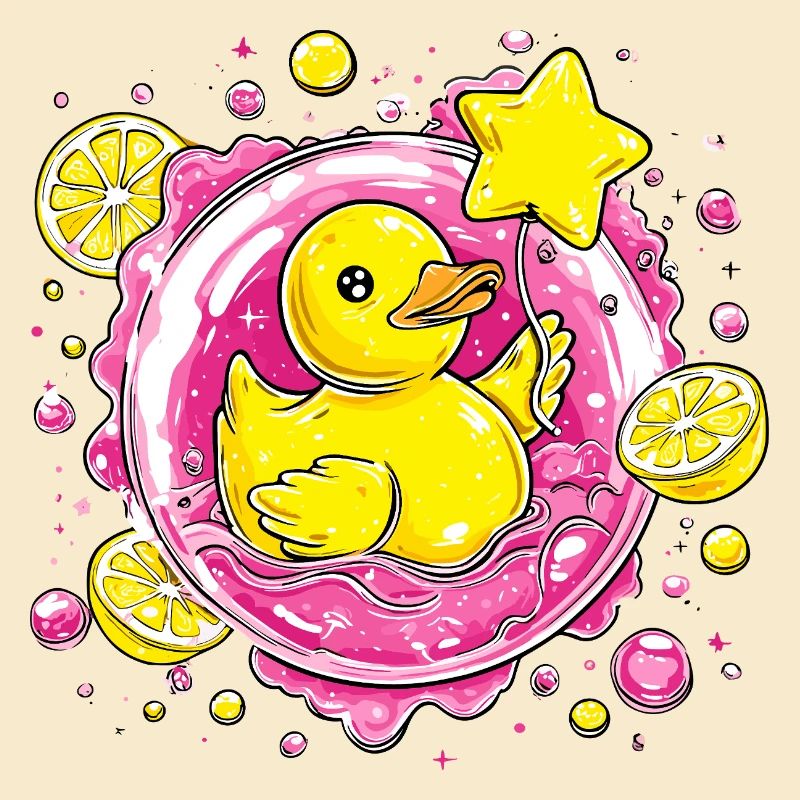 Zitrusquak Neon Entlein