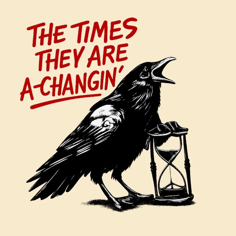 Corbeau et Sablier : Changement de temps