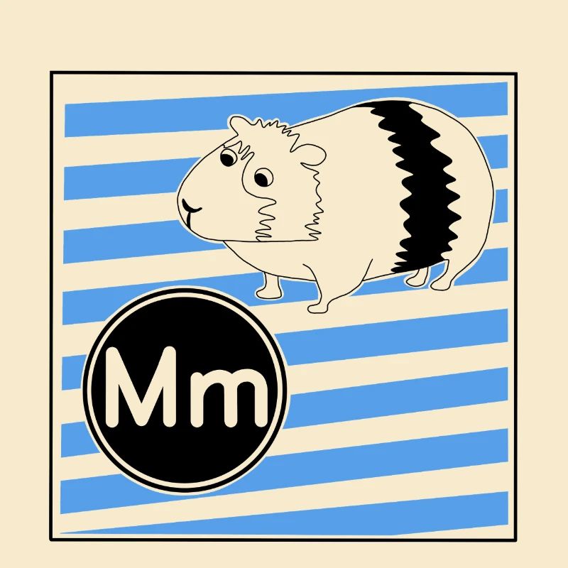 M for Guinea Pig