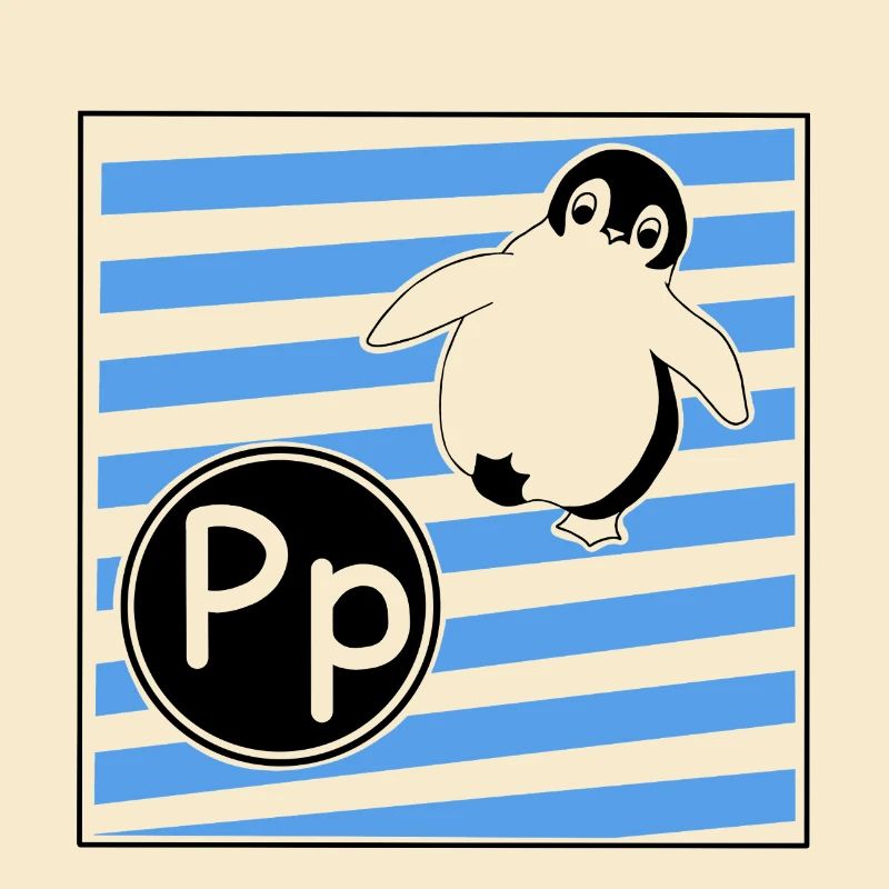 P for Penguin