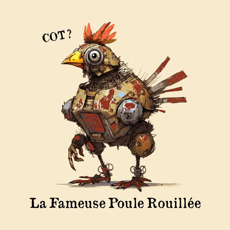 DIE BERÜHMTE ROSTIGE HUHN!