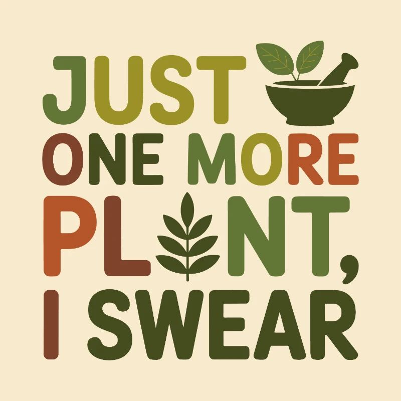 Herbalist Just One More Plant Professional 