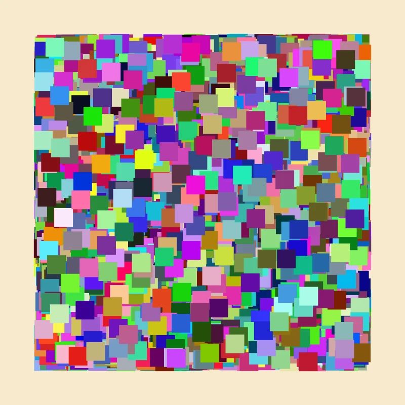 Bunte Quadrate