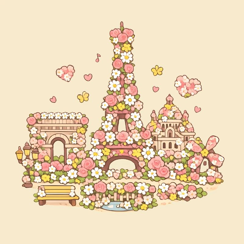 Monuments floraux de Parisland