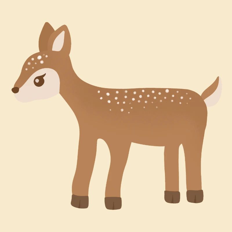 Charme Bois de Faon Dots