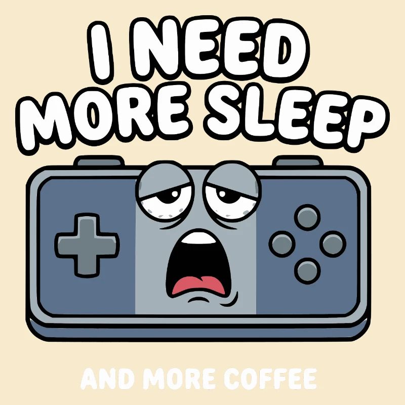 Schlafmangel Gaming Controller