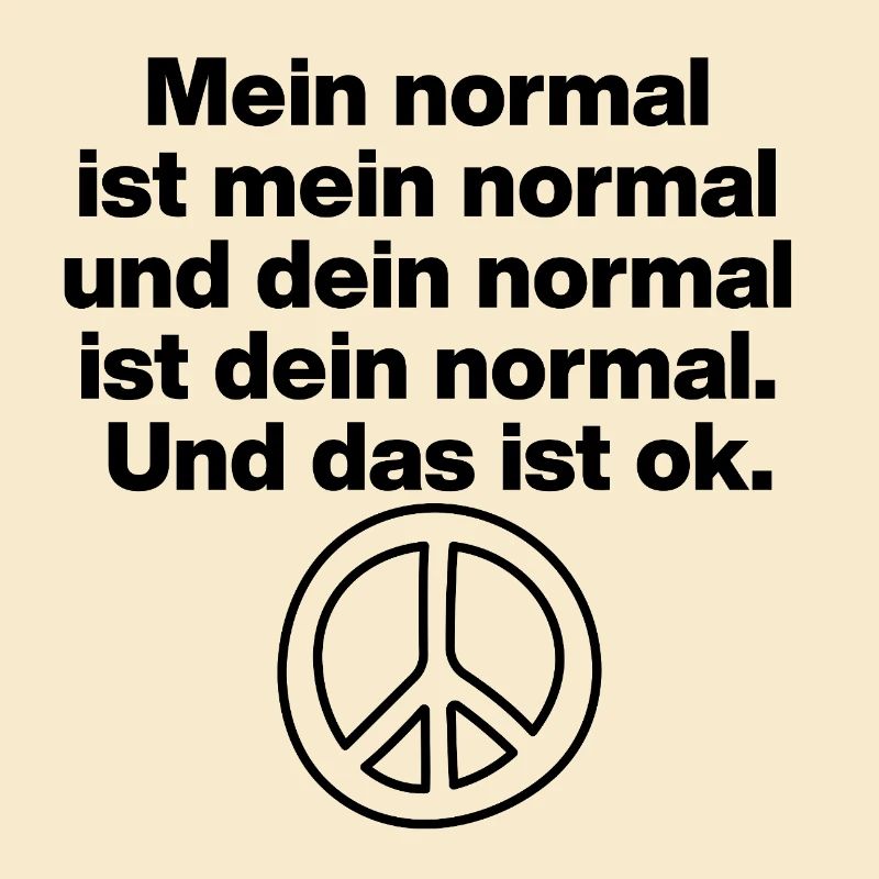MON NORMAL EST MON NORMAL, LE TIEN VA BIEN ✌️