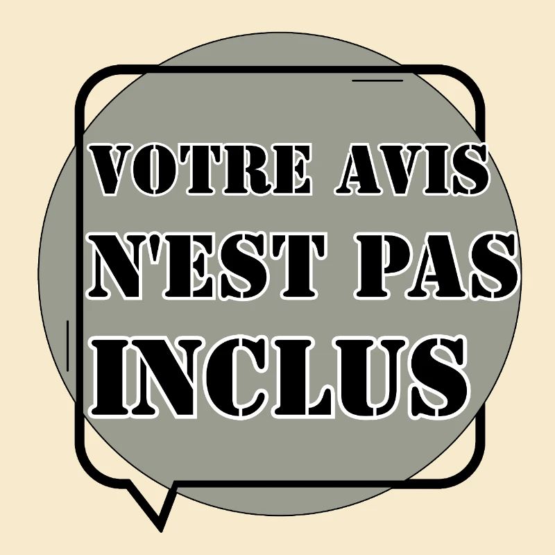 VOTRE AVIS N'EST PAS INCLUS.