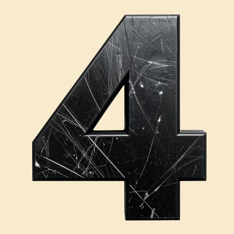 Four Metal Scratch Texture