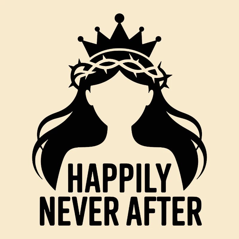 Princesse Silhouette Heureuse et Jamais
