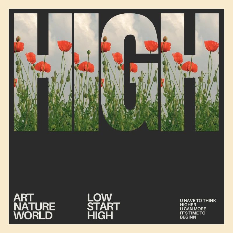 Conception de pochette d’album sur textiles.