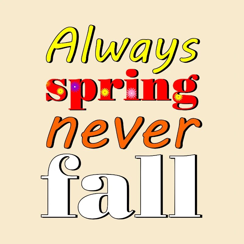 never