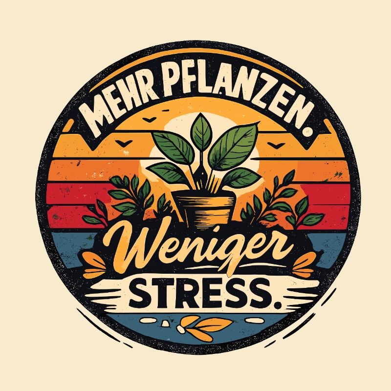 More plants, less stress