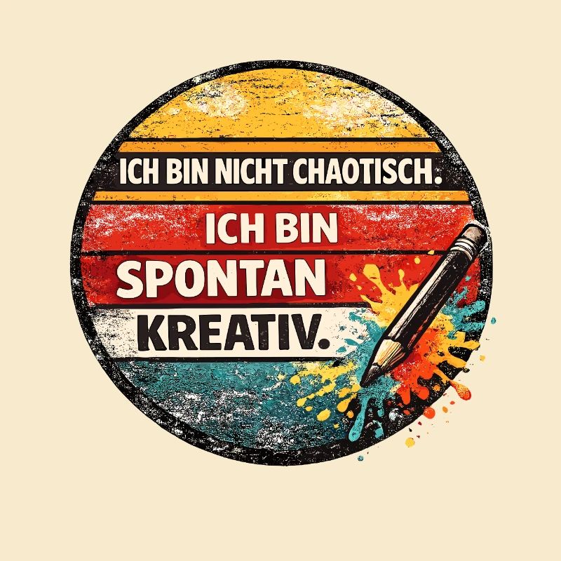 Créatif spontanément : Pas chaotique