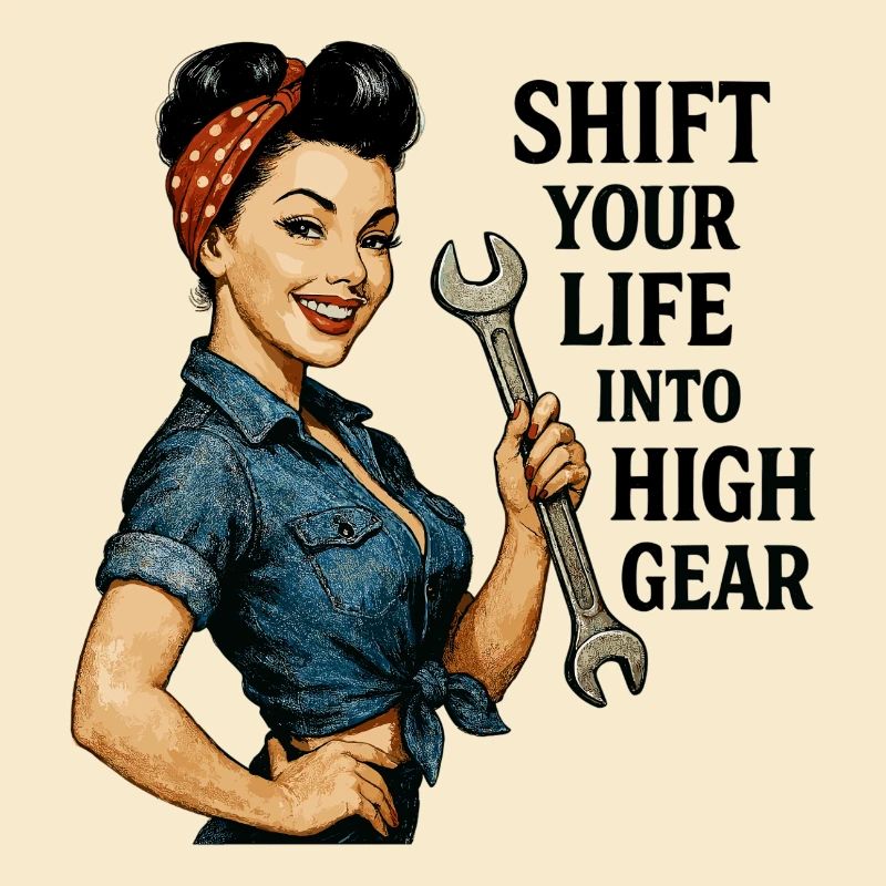 Pin-up vintage Workshop : mode de vie High Gear